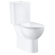 Унитаз-компакт Grohe Bau Ceramic 39346000 со смывным бачком, микролифт, вертикальный выпуск Унитаз-компакт Grohe Bau Ceramic 39346000 со смывным бачком, микролифт, вертикальный выпуск