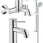 Комплект смесителей Grohe BauClassic 124404 - фото 1