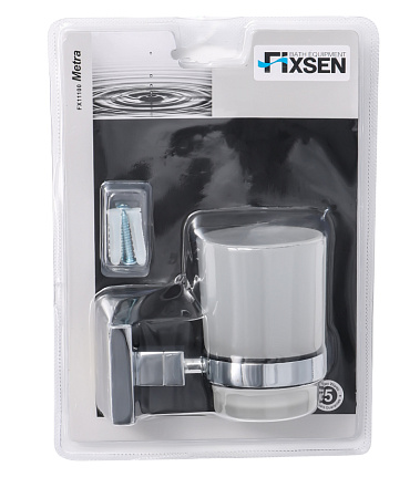 Подстаканник Fixsen Metra FX-11106 хром