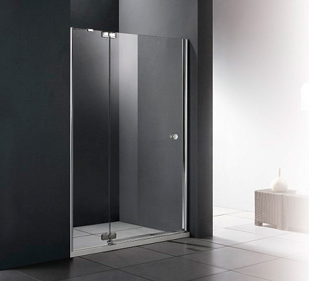 Душевая дверь в нишу Cezares Electra ELECTRA-B-12-120-P-Cr-L  рифленое стекло
