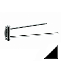 Полотенцедержатель Stil Haus Hashi HS16(23) черный матовый