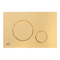 Кнопка смыва AlcaPlast THIN M675 золотая