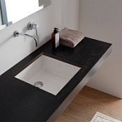 Раковина Scarabeo Gaia-Tech-Miky 8089 42х42 белый