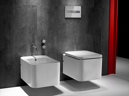 Биде подвесное Roca Element 357576000 с отверстием для смесителя