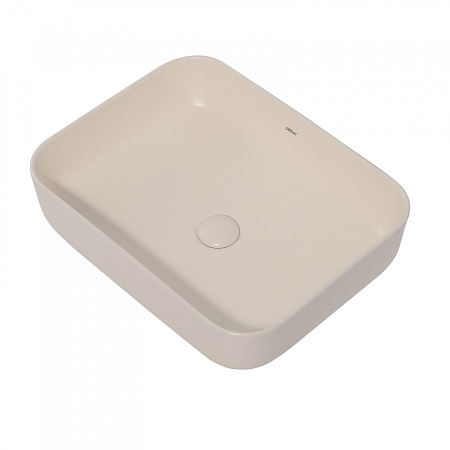 Раковина накладная ABBER Rechteck AC2202MBE светло-бежевый матовый
