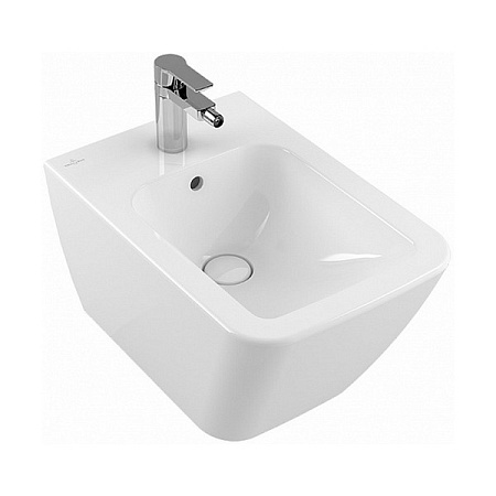 Биде подвесное Villeroy & Boch Finion 446500R1 белый альпин CeramicPlus