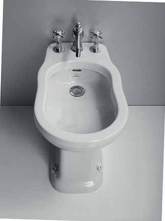 Биде напольное Simas Londra LO 923 bia с 1 отверстием под смеситель, белый