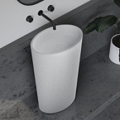 Раковина отдельностоящая ABBER Stein AS2504-H белый матовый