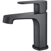 Смеситель Aquatek Оберон AQ1210MB для раковины, черный матовый