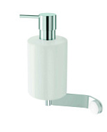 Дозатор для жидкого мыла Stil Haus Bucket BK30(08-BI) хром/белый