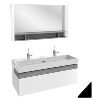 Мебель для ванной Jacob Delafon Terrace 120 см, мягкий черный