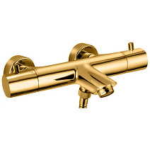 Смеситель Paffoni Light LIQ022HGSP для ванны с душем, золото