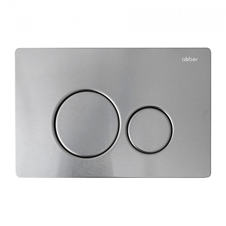 Кнопка смыва ABBER AC0121MCH хром матовый