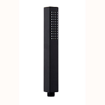 Душевая лейка AQG Qus 10QUS0500 29х82мм черный матовый Душевая лейка AQG Qus 10QUS0500 29х82мм черный матовый