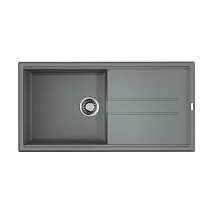 Кухонная мойка Omoikiri Tedori 100-GR 51x100x20 Leningrad Grey