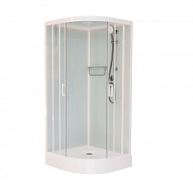 Душевая кабина Frank F409 White 90*90 белый