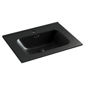 Раковина накладная Ceramica Nova Element CN7001MB 61x46.5x18 черный матовый
