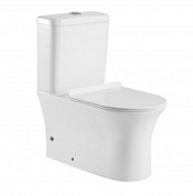 Унитаз-компакт Aquanet Roll-C CL-12249B с сидением Soft Close Унитаз-компакт Aquanet Roll-C CL-12249B с сидением Soft Close