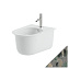 Биде подвесное ArtCeram Chic CHB001 94;00 calacatta  