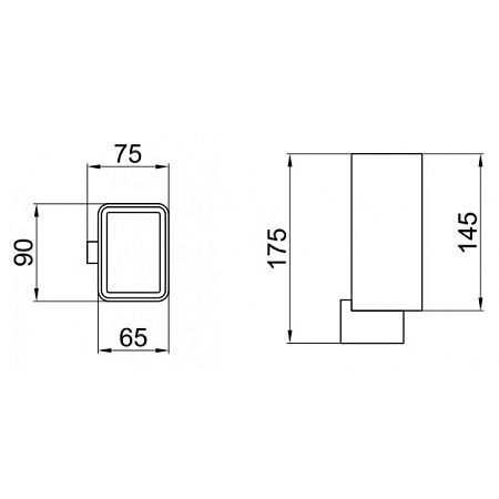 Стакан Webert Living LV500301015 хром