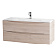 Тумба с раковиной BelBagno Marino MARINO-1200-2C-SO-RG-P 120 rovere grigio - фото 3