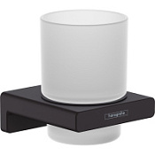 Стакан Hansgrohe AddStoris 41749670 черный матовый