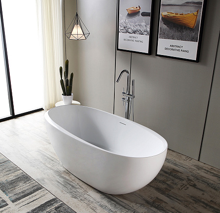 Акриловая ванна ABBER AB9285 170x80 белый