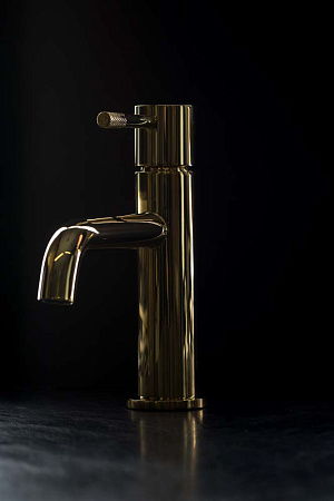 Смеситель Boheme Uno 461-G для раковины, золото