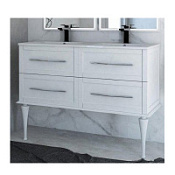 Тумба с раковиной Cezares Tiffany 54956 120 Bianco opaco