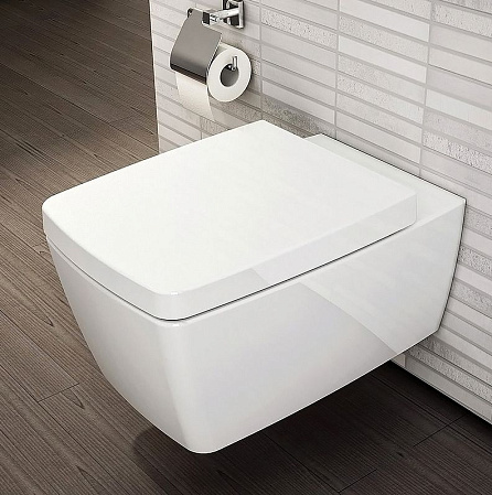 Унитаз подвесной VitrA Metropole 7672B003-1687 безободковый, с функцией биде, белый