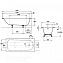 Ванна стальная Kaldewei Eurowa Form Plus 311 160х70 см 119721020001 - фото 2
