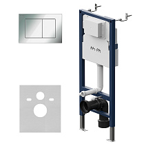 Инсталляция для унитаза AM.PM PrimeFit I012709.0251 с кнопкой смыва PrimeFit S хром глянцевый