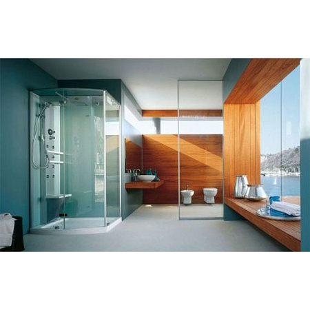 Душевая кабина Jacuzzi Mynima SX 9447-981A 120х85 см L