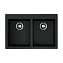 Кухонная мойка Omoikiri Bosen 80-2-BL 53x80x20 черный