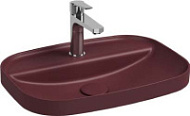 Раковина накладная Allen Brau Fantasy Sphere 55 4.11034.BD бордо