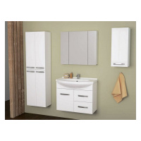 Мебель для ванной Dreja Alfa 99.0307 75 белый глянец