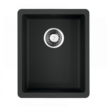 Кухонная мойка Omoikiri Kata 34-U-BL 34х42 чёрный
