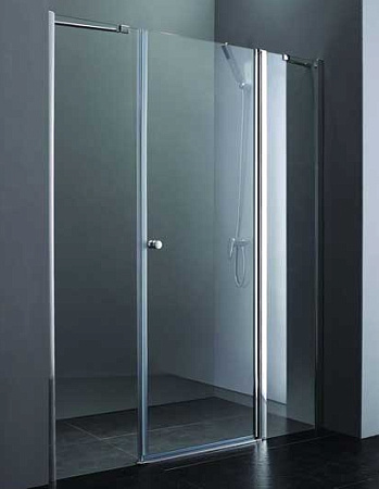 Душевая дверь в нишу Cezares Elena ELENA-B-13-80+60/60-C-Cr-R прозрачное стекло