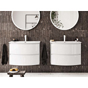 Тумба под раковину Berloni Bagno Way Round WARBS2CED4C 111 60 ceramica opaco/белый матовый Тумба под раковину Berloni Bagno Way Round WARBS2CED4C 111 60 ceramica opaco/белый матовый
