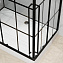 Душевая кабина Niagara Standart ST100/80/15QL/KL/BKT 100x80x225 черный матовый/прозрачный клетка - фото 2