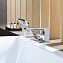 Смеситель Hansgrohe Metropol 74551000 на борт ванны, хром - фото 2