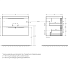Тумба с раковиной BelBagno Marino MARINO-750-2C-SO-BL-P 75 bianco lucido - фото 6
