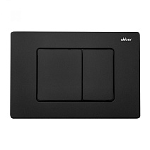 Кнопка смыва ABBER AC0120MB черный матовый