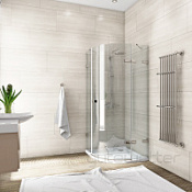 Душевой уголок Gutewetter Trend Round GK-863 80х80 стекло бесцветное, петли CH27, ручки CH113