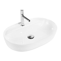 Раковина накладная BelBagno BB1346 61.5x41x14 белый