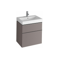 Тумба с раковиной Geberit iCon 840362000 59х47 платиновый