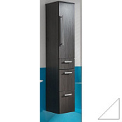 Шкаф-пенал Puris HNA093A7MR(722/161) 30 R белый высокоглянцевый