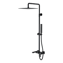 Душевая стойка Boheme Qubic 478-B черный