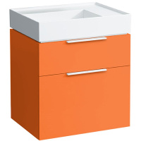 Тумба с раковиной Laufen Kartell by Laufen 4.0755.2.033.635.1 60 оранжевый глянцевый