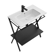 Консоль под раковину Kerama Marazzi Piano Next PIA.N.75\BLK 75 черный матовый